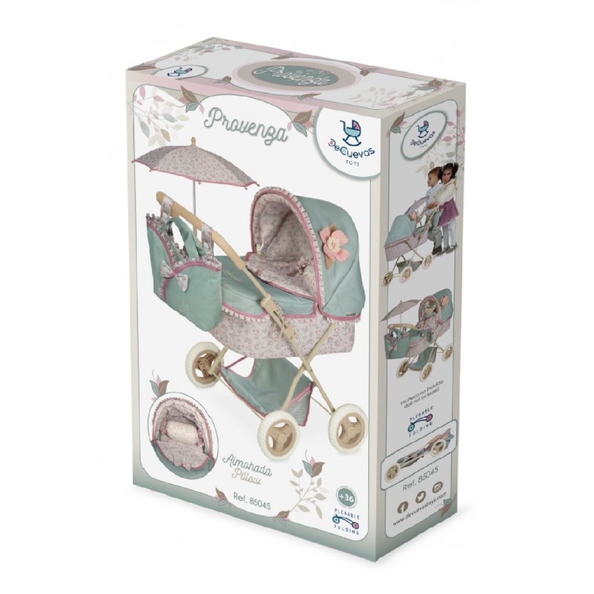 Coche de Muñeca Provenza Plegable con Sombrilla5