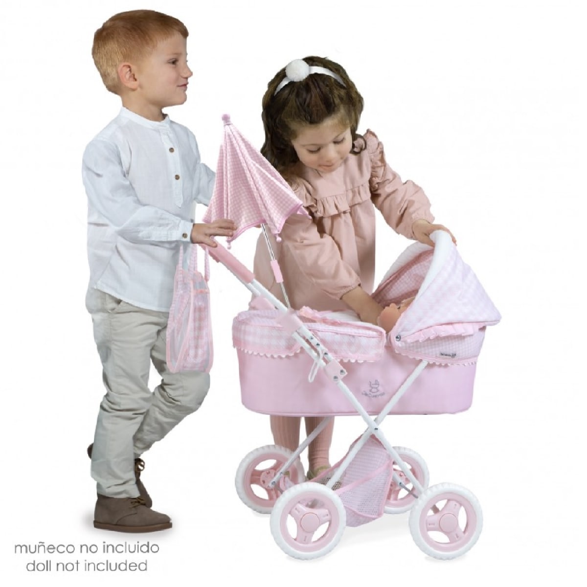 Coche de Muñeca Plegable con Sombrilla Niza6