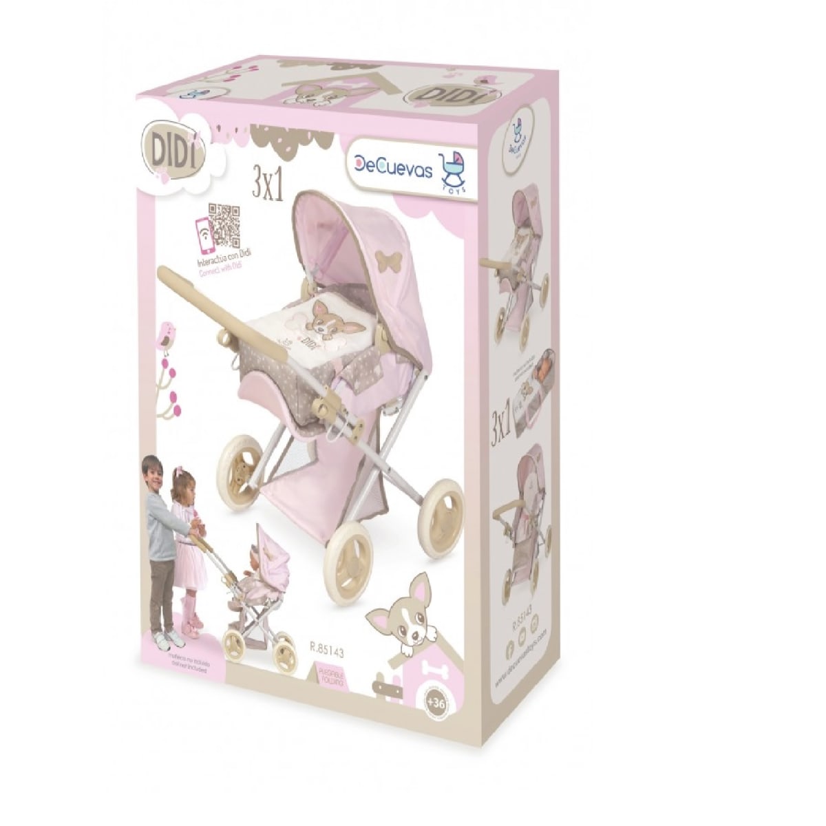 Mi Primer Coche Para Muñecas 3 en 1 Colección Didi6