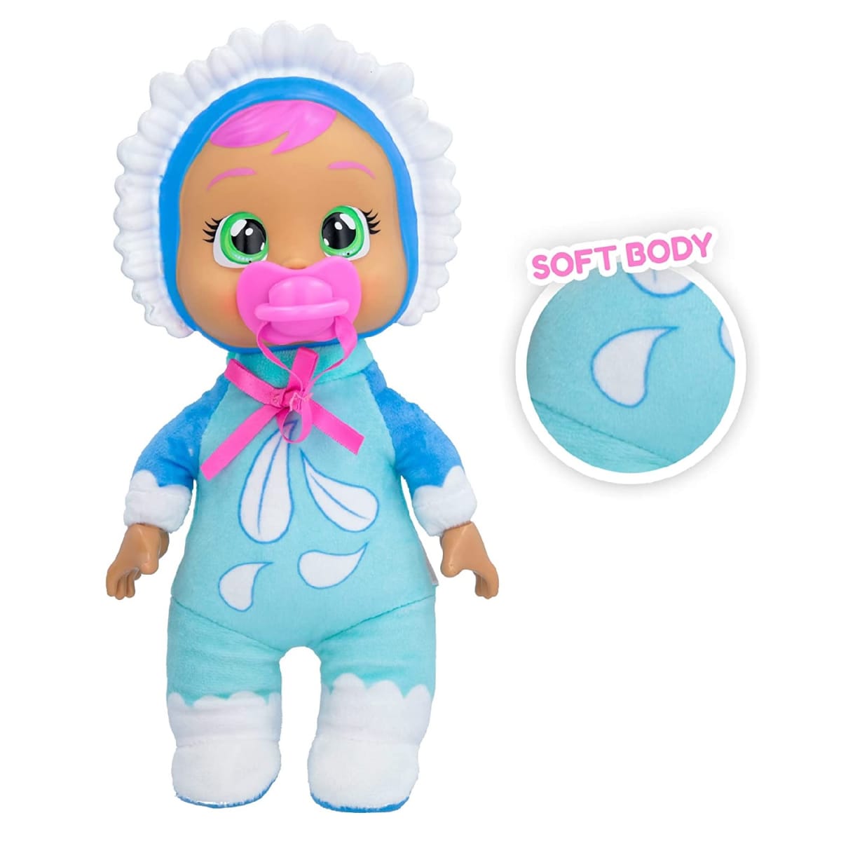 Muñeca Cry Babies Tiny Cuddles Mila 25 cm3
