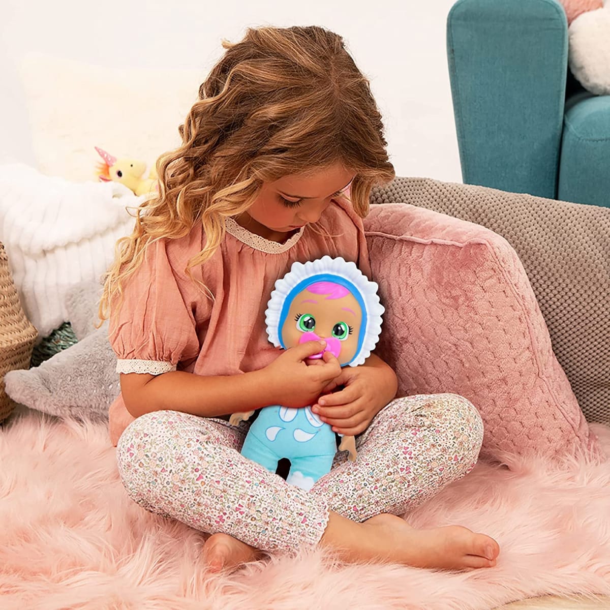 Muñeca Cry Babies Tiny Cuddles Mila 25 cm1