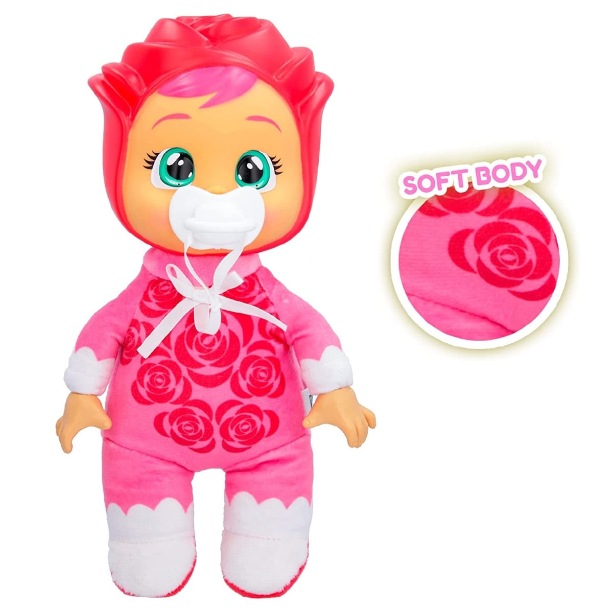 Muñeca Cry Babies Tiny Cuddles Rose 25 cm2
