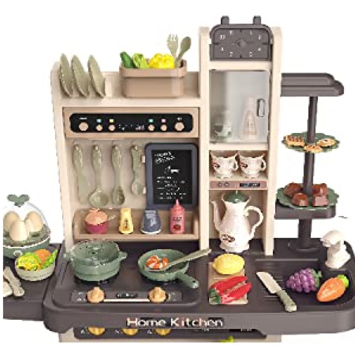 Cocina Moderna de Lujo para Niños Vapor, Luz, Agua 93.5 cm de altura3