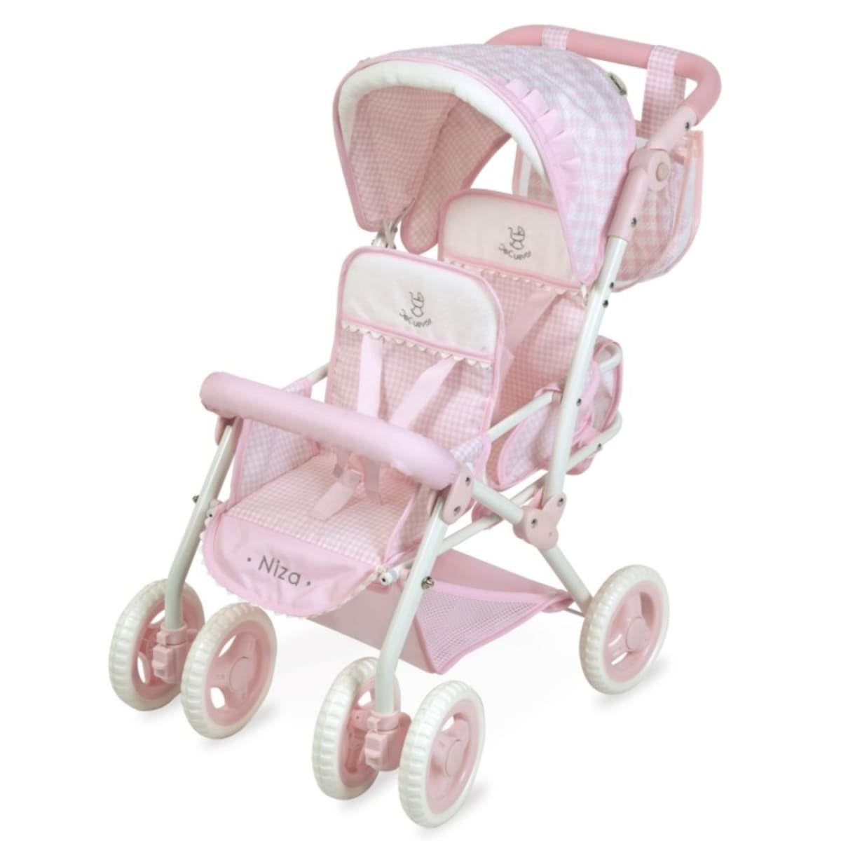 Coche Gemelar Para Muñecas Colección Niza6