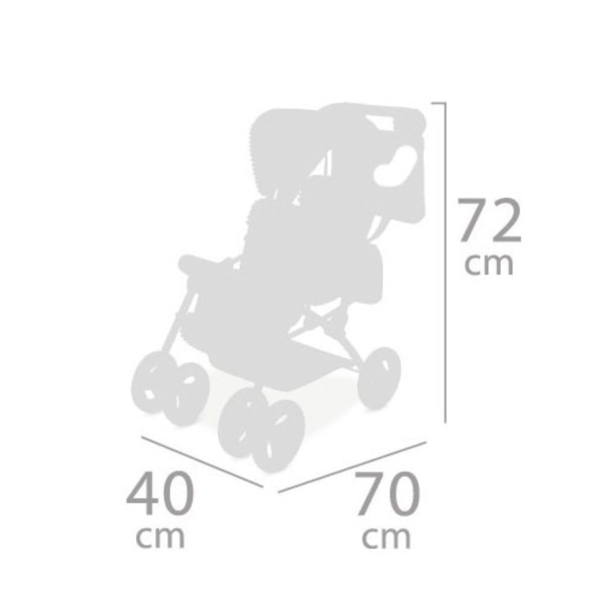 Coche Gemelar Para Muñecas Colección Niza1