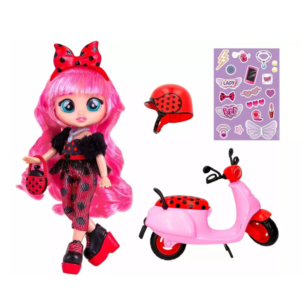 Cry Babies BFF Lady's con Scooter2