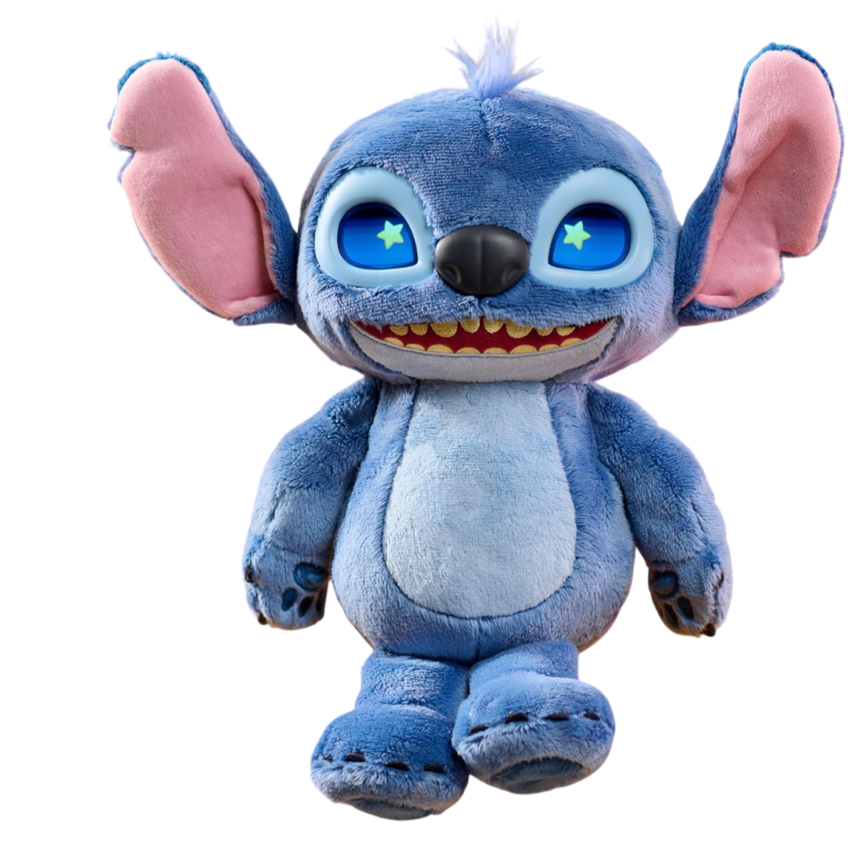 Stitch Peluche Interactivo mas de 50 Sonidos y Frases Ojos LCD4