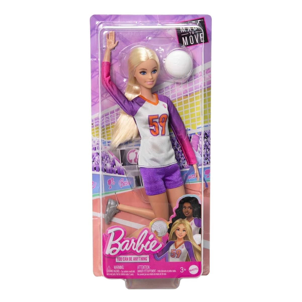 Barbie Made to Move Vóleibol5
