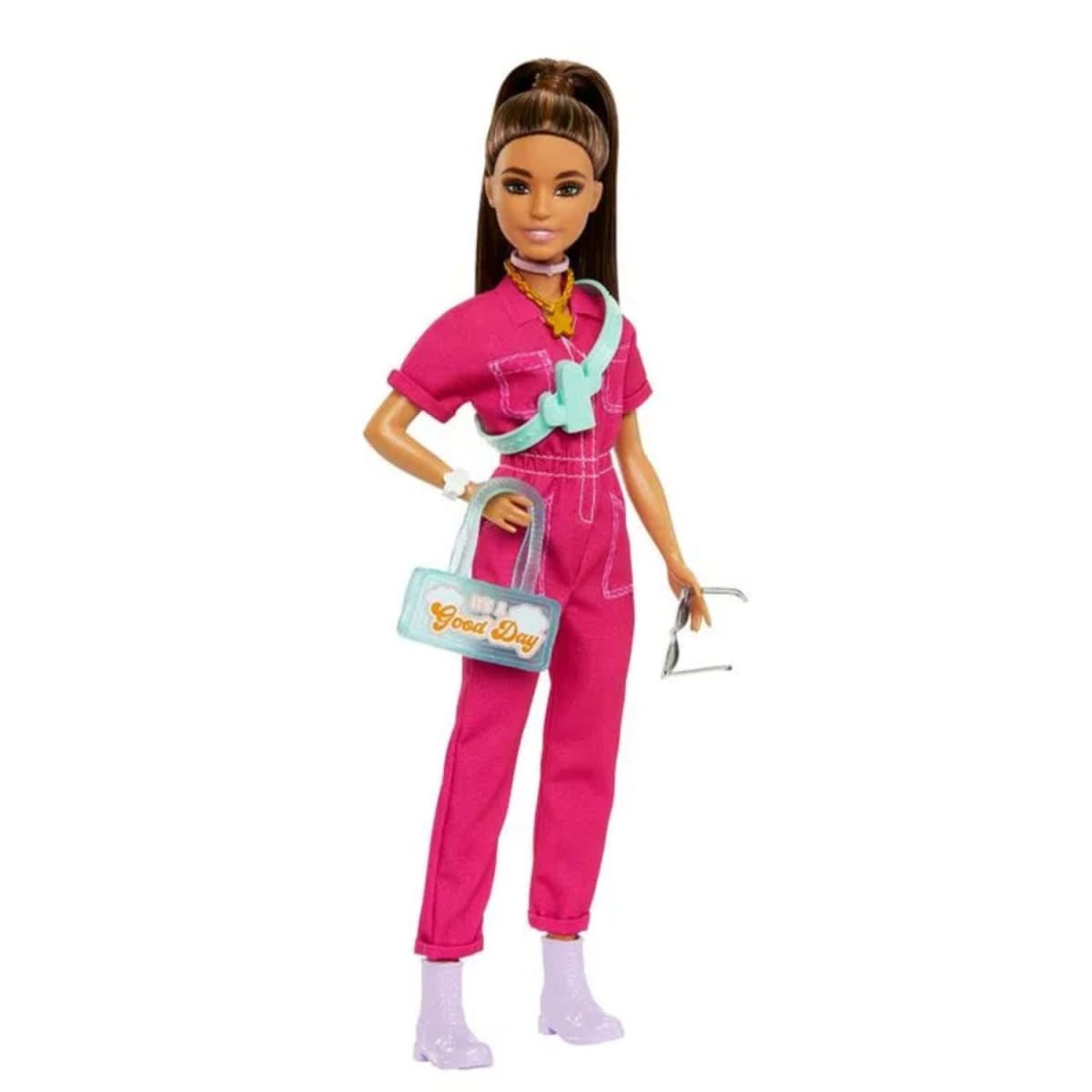 Barbie Traje de Moda Rosa1