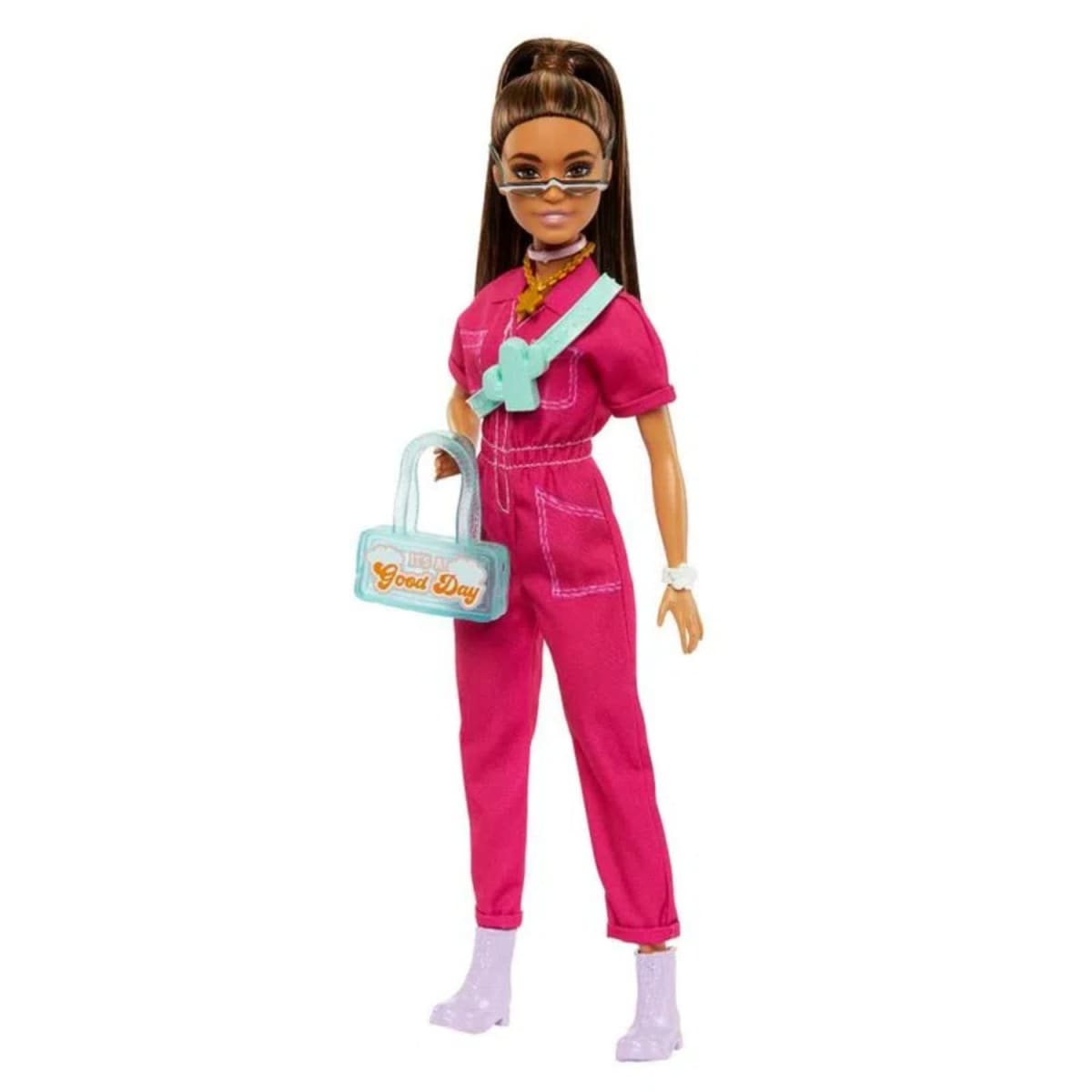 Barbie Traje de Moda Rosa5