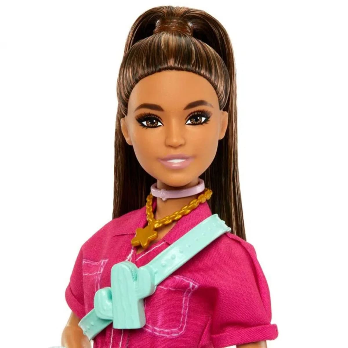 Barbie Traje de Moda Rosa6
