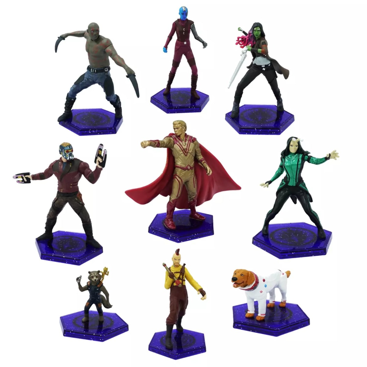 Set Figuras Deluxe Guardianes de la Galaxia1