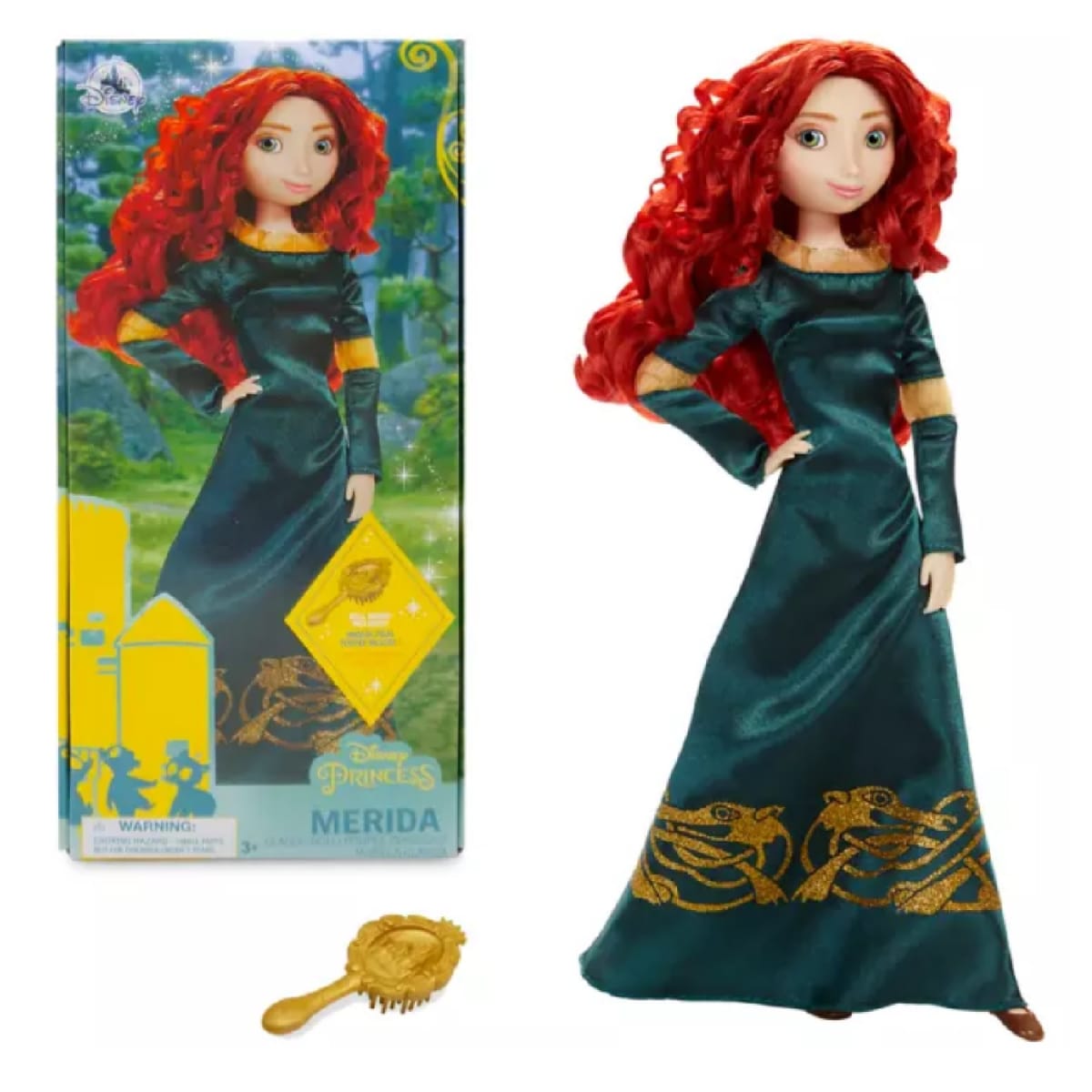 Muñeca Princesa Merida 28 cm3