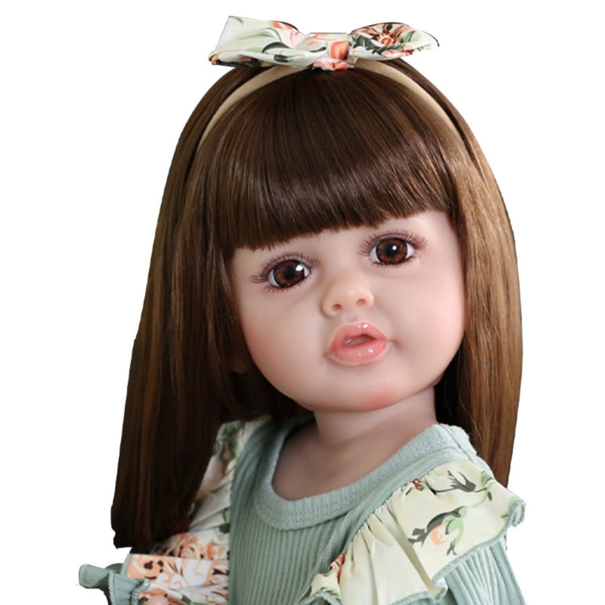 Muñeca Bebe Real Interactiva 55 cm Tipo Reborn-3Gree3