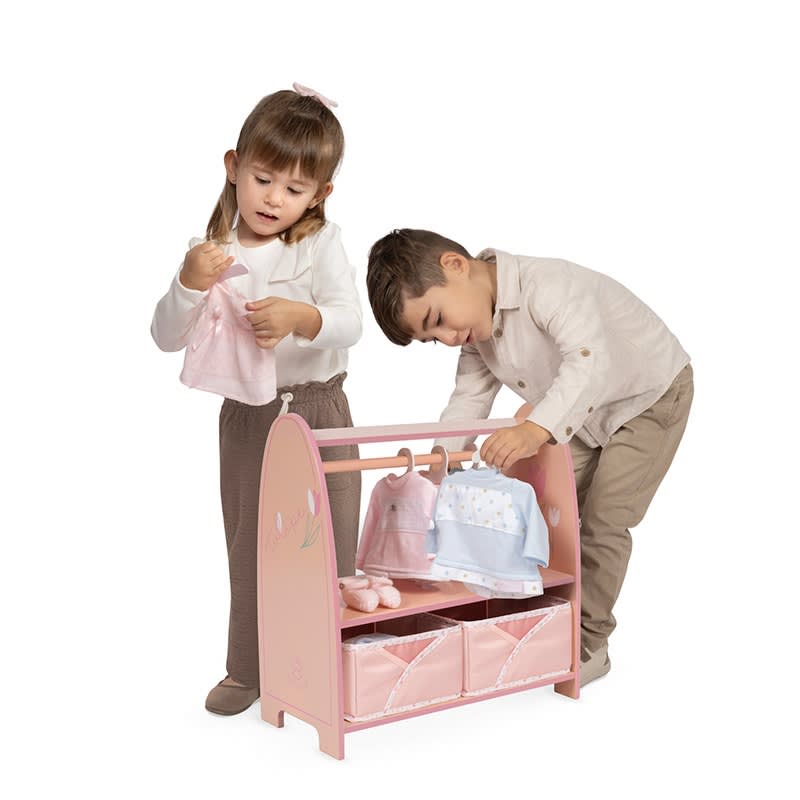 Perchero Guardarropa para Accesorios de Muñecas1