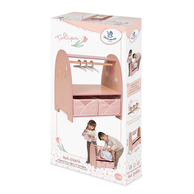 Perchero Guardarropa para Accesorios de Muñecas4