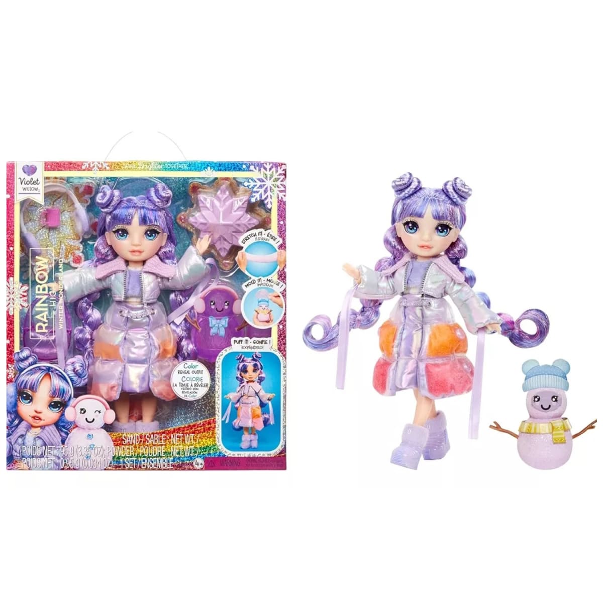 Muñeca Rainbow High Violet Winter Wonderland1