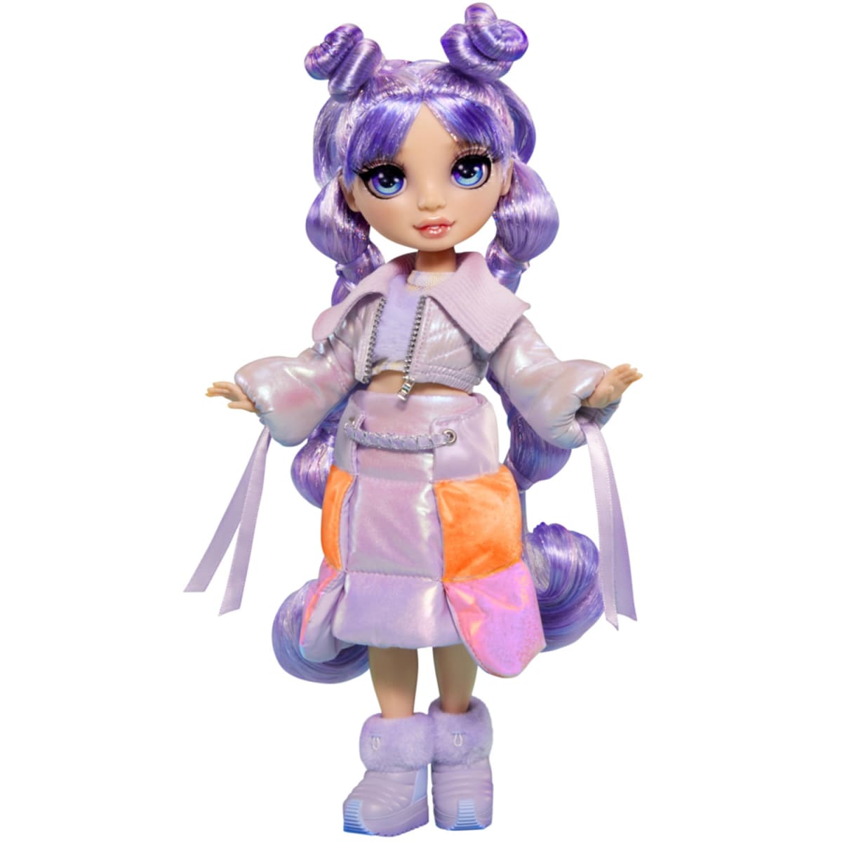 Muñeca Rainbow High Violet Winter Wonderland3