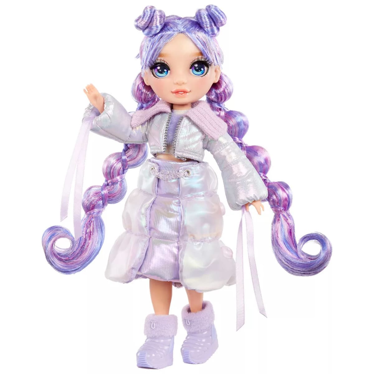 Muñeca Rainbow High Violet Winter Wonderland2