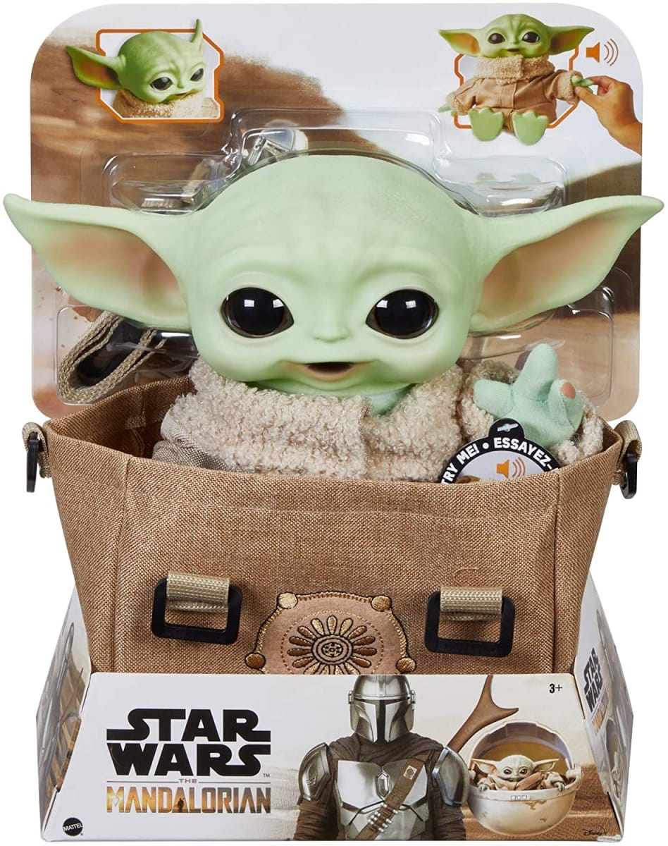 The child Baby Yoda Muñeco con morral  The mandalorian4
