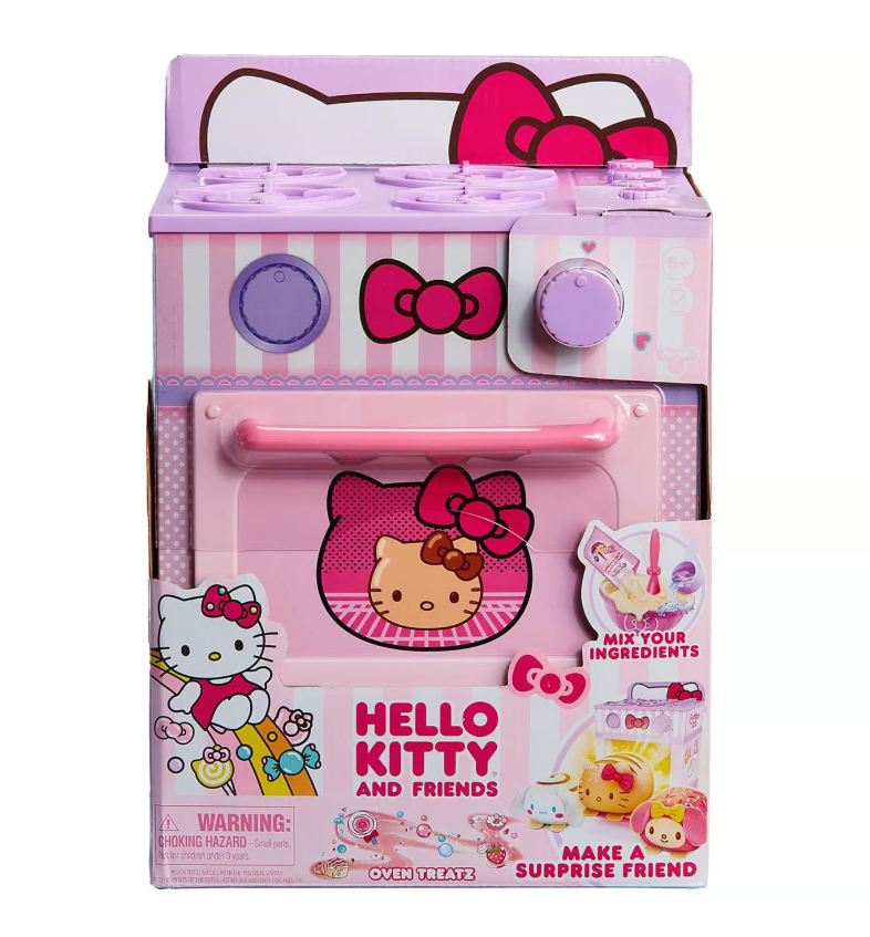 Set Horneado Hello Kitty y Amigos Cookeez Makery Mascota Sorpresa Interactiva6