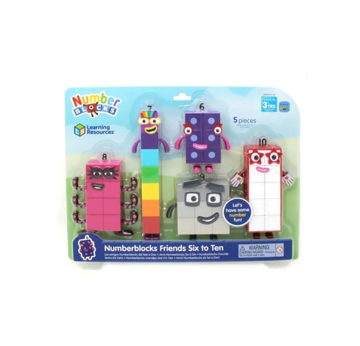 Number Blocks Amigos del 6 al 108