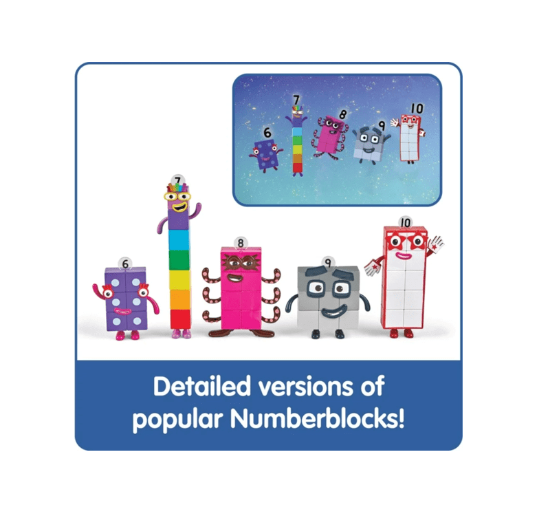 Number Blocks Amigos del 6 al 1010