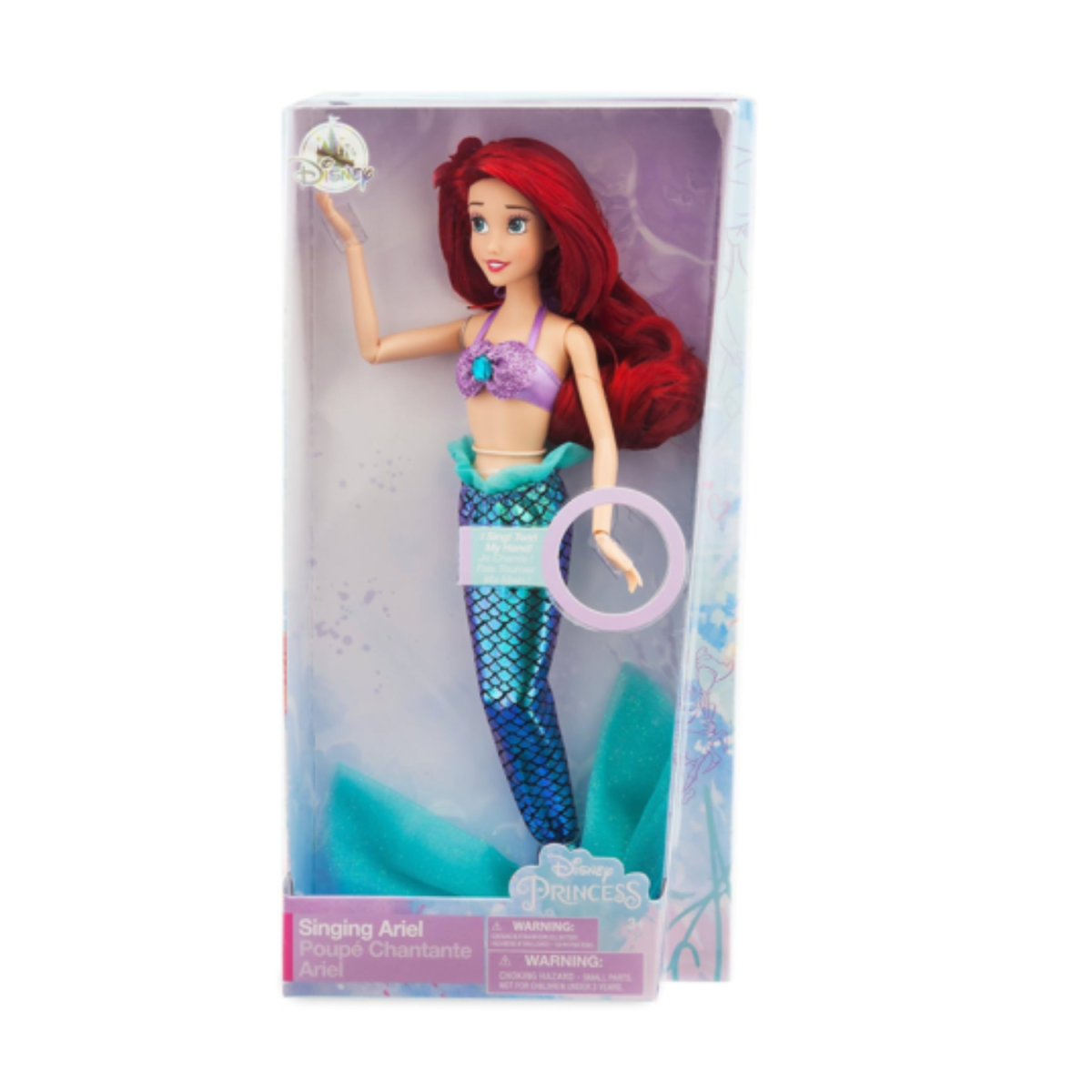 Muñeca Ariel Sirenita con Sonido Disney4