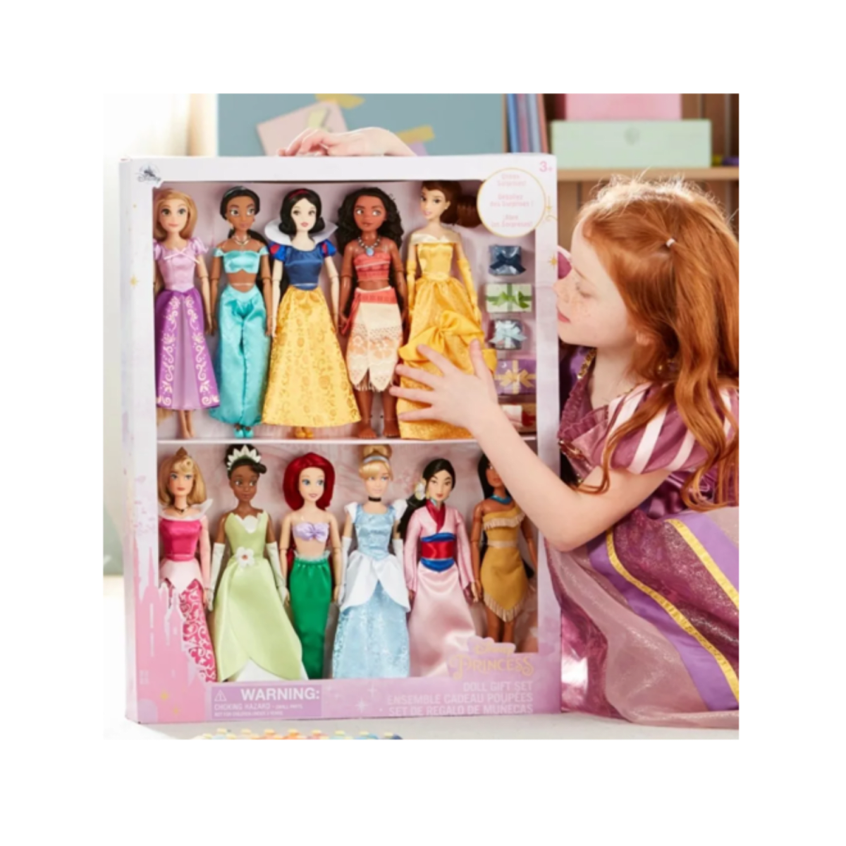 Colección de Princesas Clásicas Disney 11 Muñecas3