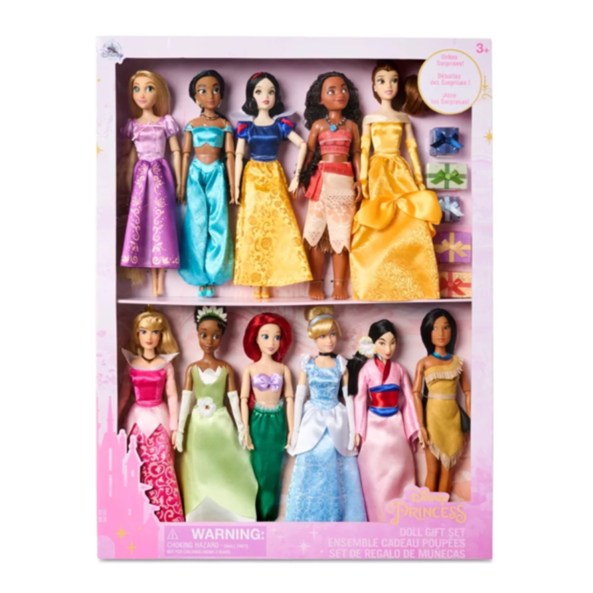 Colección de Princesas Clásicas Disney 11 Muñecas4