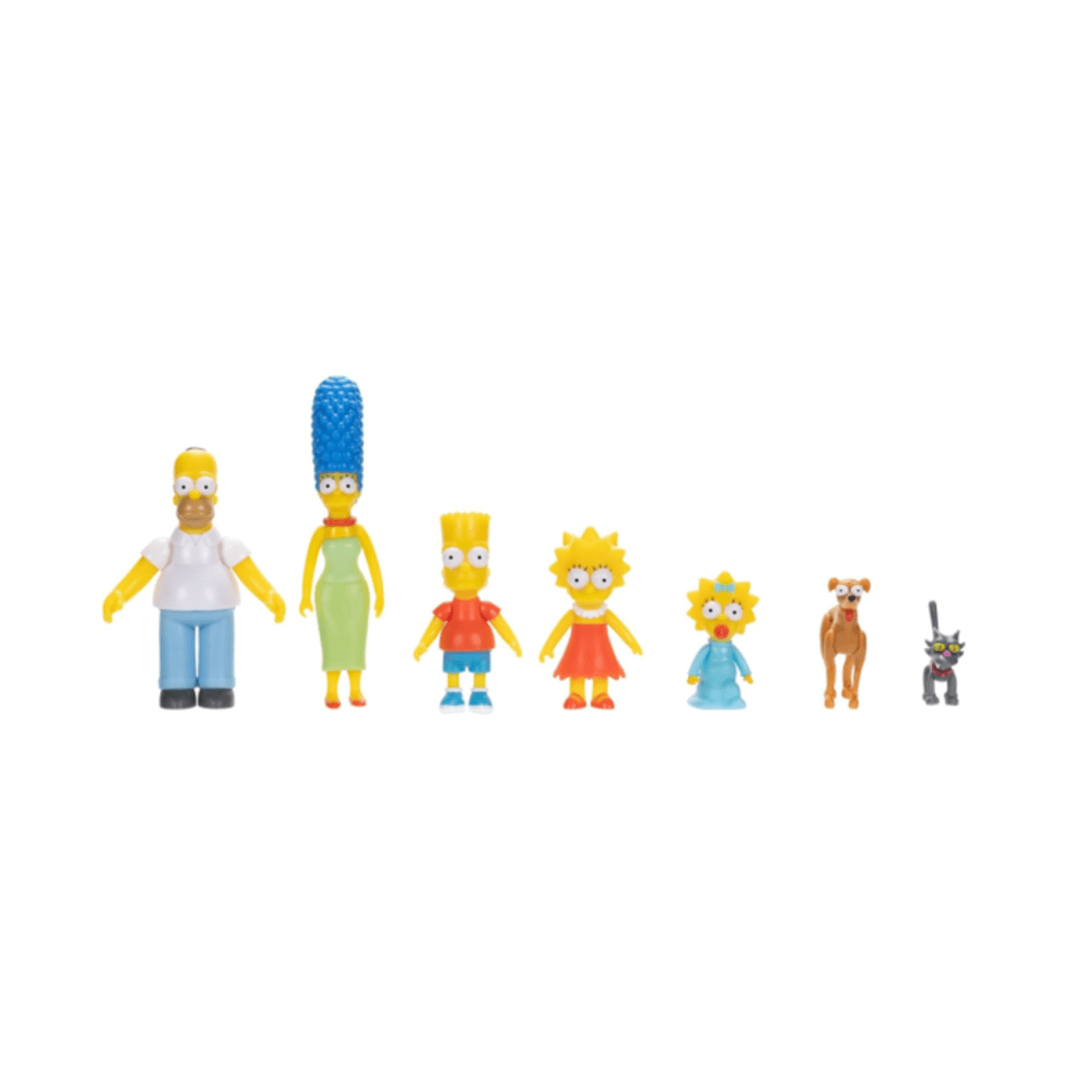 Pack x 7 Figuras Familia Los Simpsons5