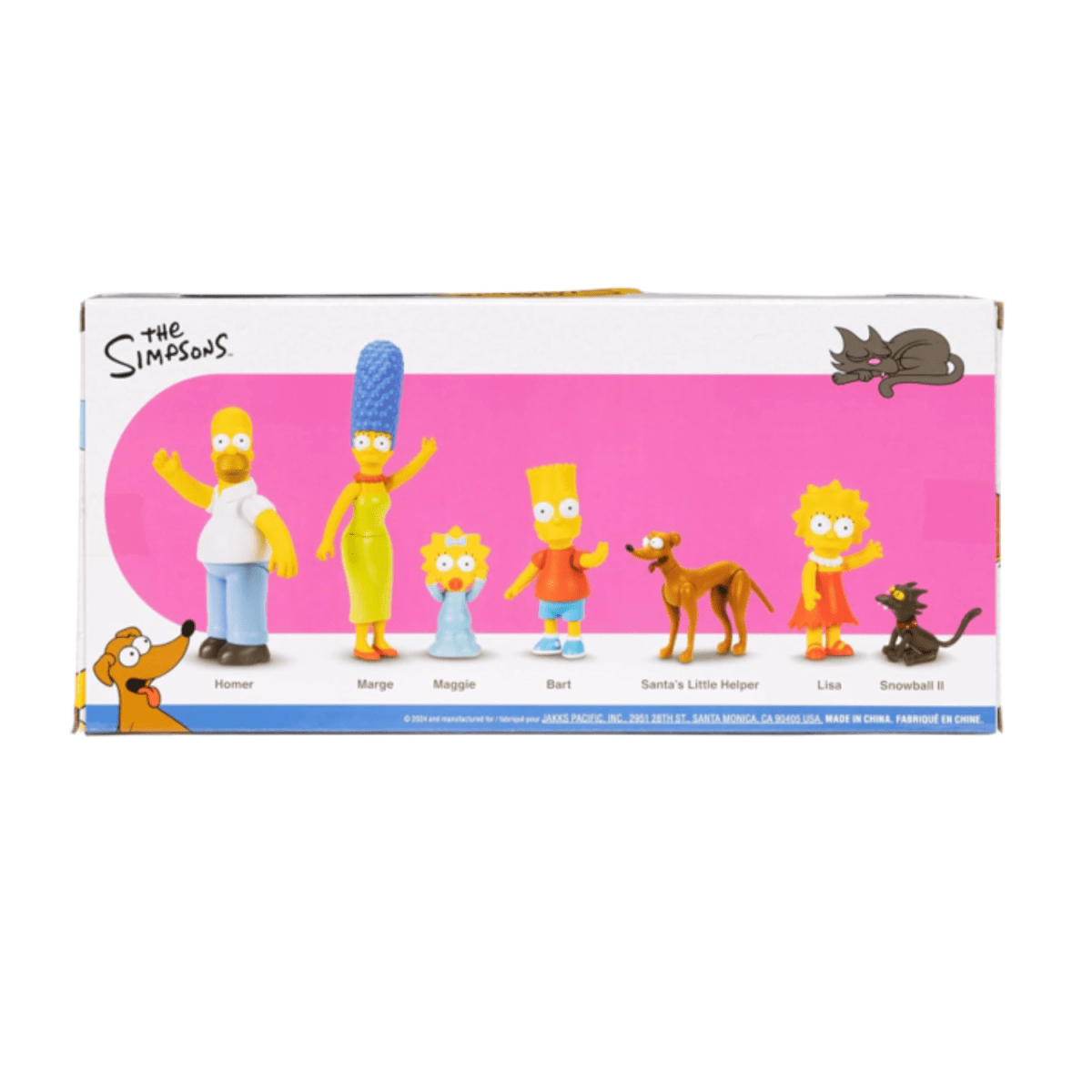 Pack x 7 Figuras Familia Los Simpsons7