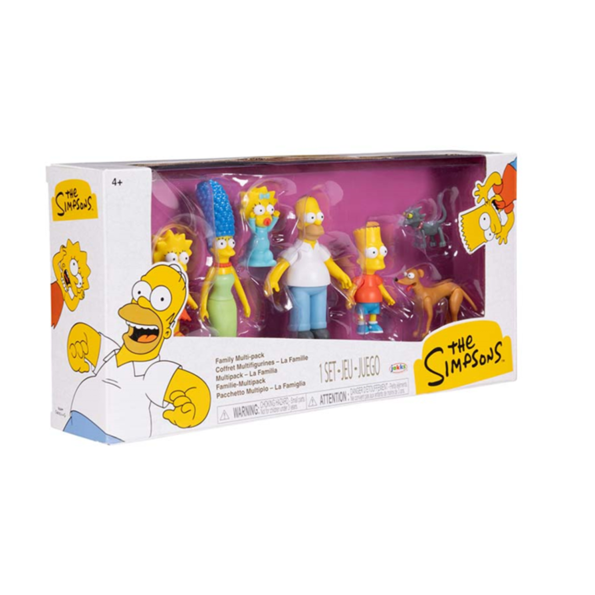 Pack x 7 Figuras Familia Los Simpsons8