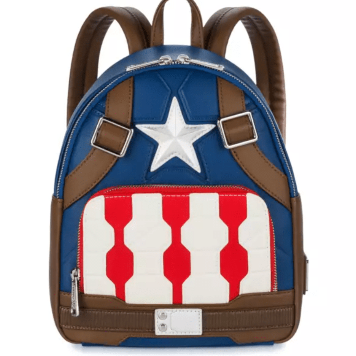 Mini Mochila Capitan America Marvel Loungefly1