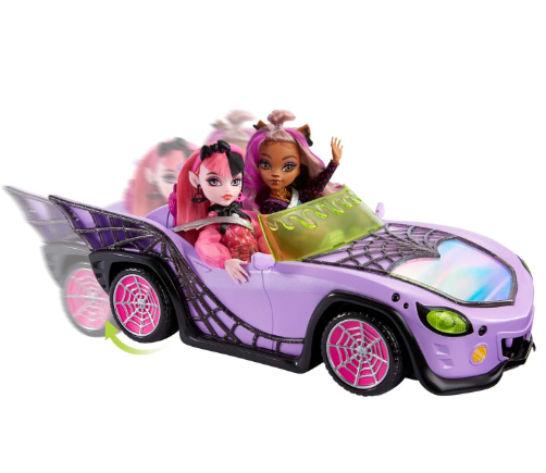 Carro Monster High Ghoul Mobile 4