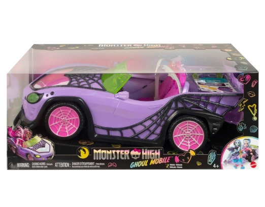 Carro Monster High Ghoul Mobile 5