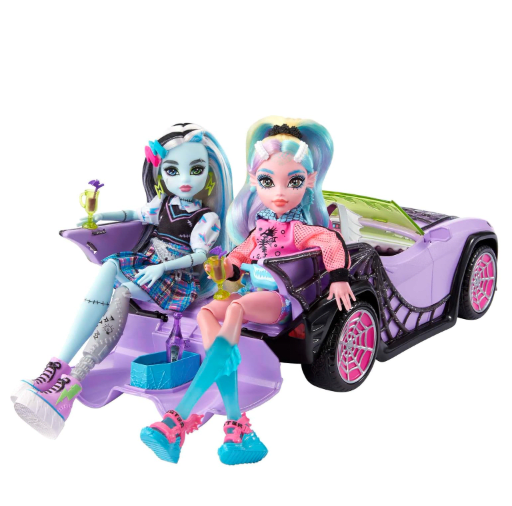 Carro Monster High Ghoul Mobile 6