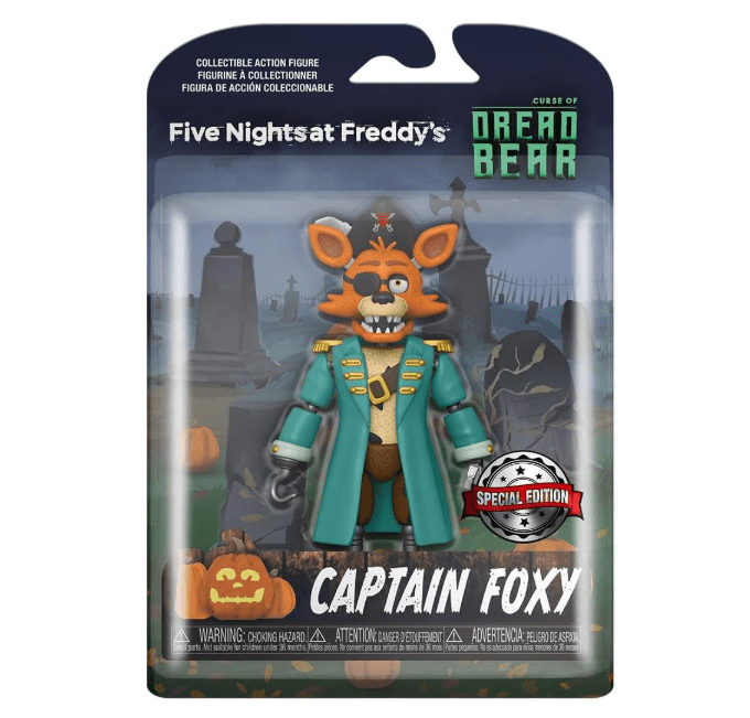 Muñeco Articulable Capitán Foxy  FNAF1