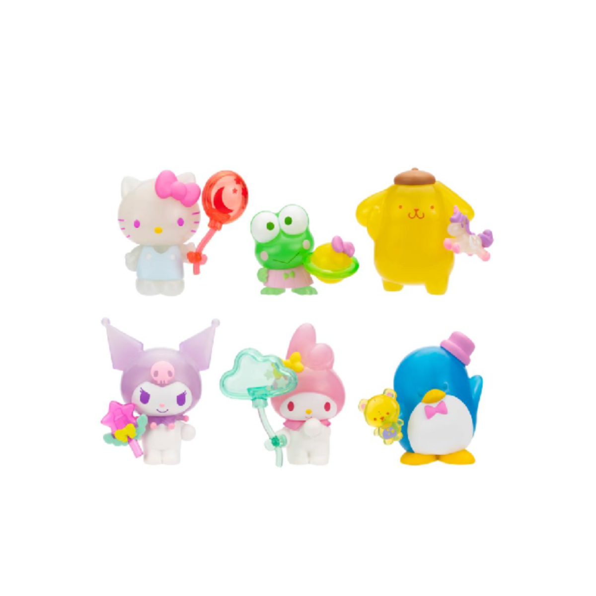 Figuras Hello Kitty y Amigos Dreamland pack x 619