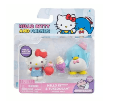 Pack de 2 Figuras Hello Kitty y Tuxedosam Serie 13