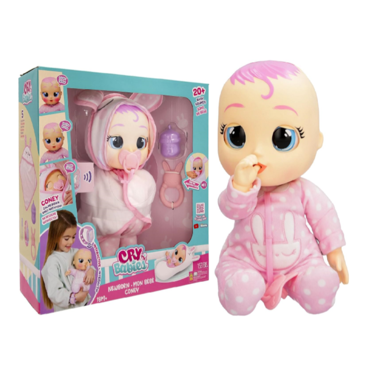 Cry Babies Coney Recien Nacida Interactiva7
