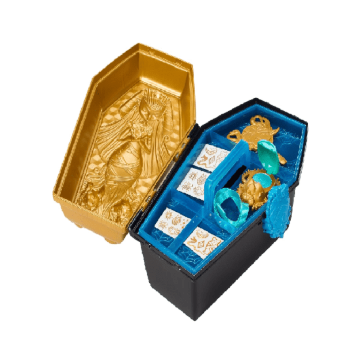 Muñeca Monster High Cleo De Nile Golden Glam Case Beauty Kit y Accesorios3