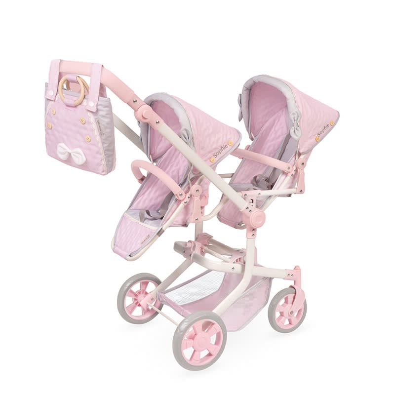 Coche Gemelar de Muñecas Reborn Colección Sophie2