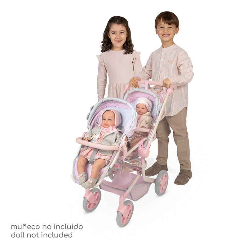 Coche Gemelar de Muñecas Reborn Colección Sophie5