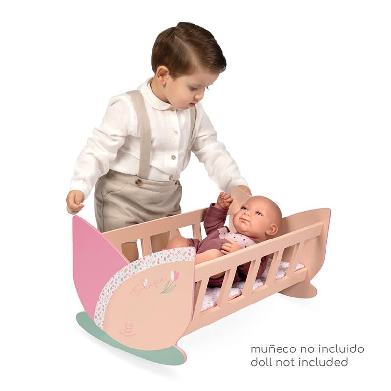 Cuna de Madera para Muñecas Colec. Tulipe3
