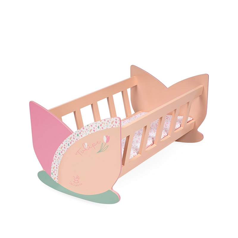 Cuna de Madera para Muñecas Colec. Tulipe5
