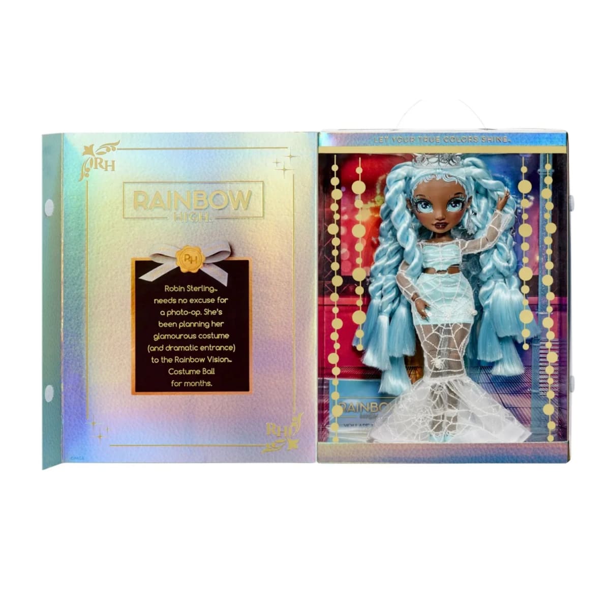 Muñeca Rainbow High Robin Sterling Edición Costume Ball1