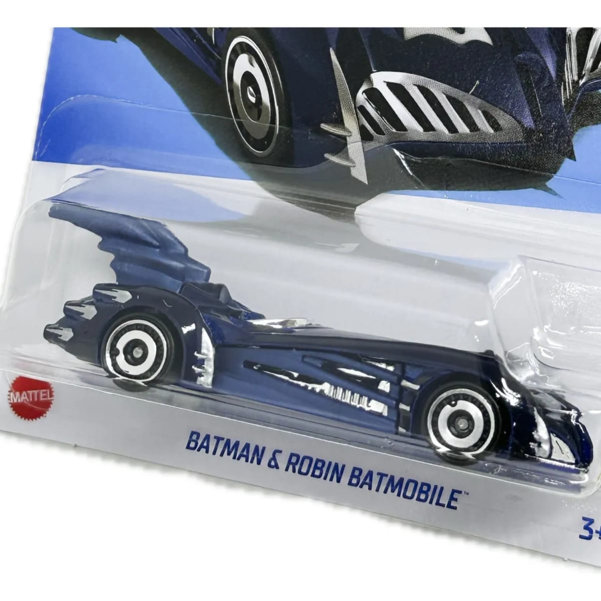 Auto Hot Wheels Batman & Robin Batmobile Azul4