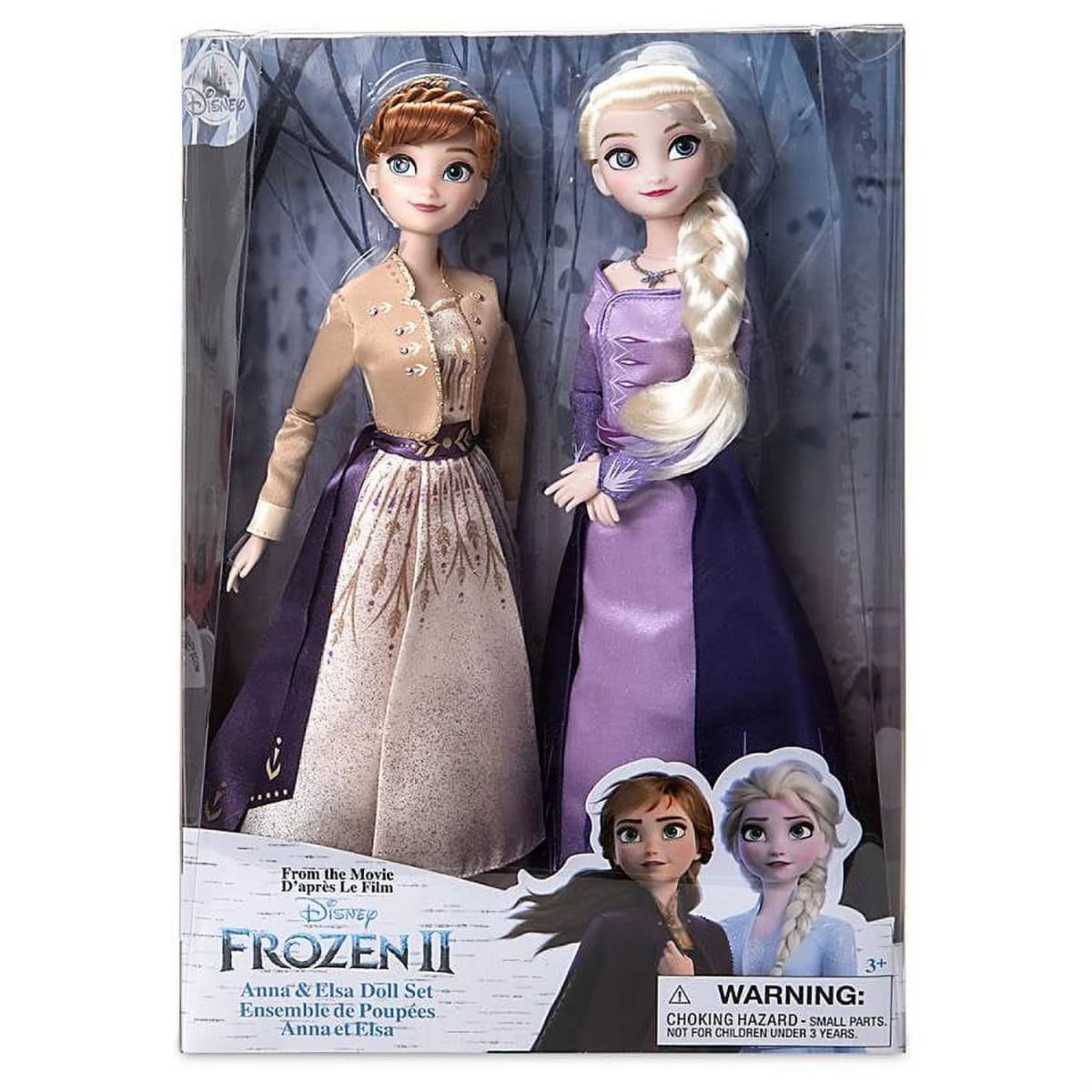 Pack Muñecas Princesas Anna y Elsa Frozen Disney1