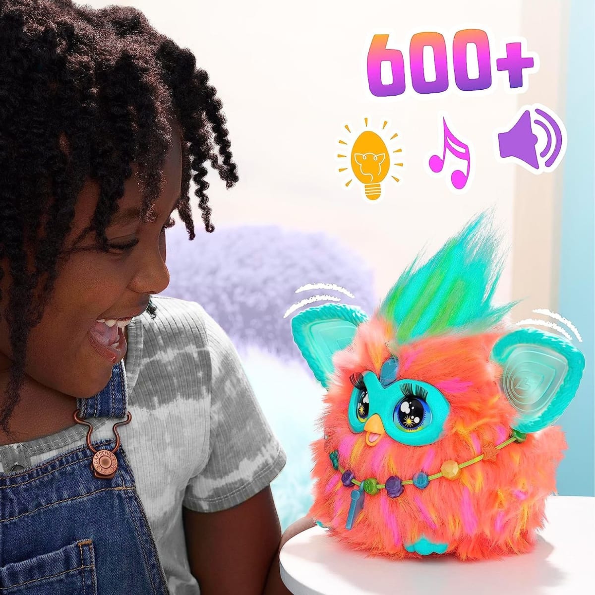 Muñeco Interactivo Furby Coral 2023 Español4
